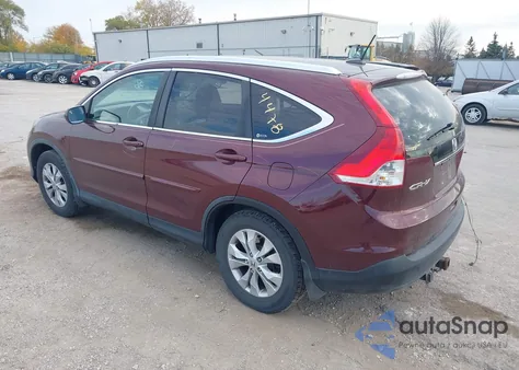 2012 Honda Cr-V Ex-L from USA, damaged, VIN 5J6RM3H76CL013055